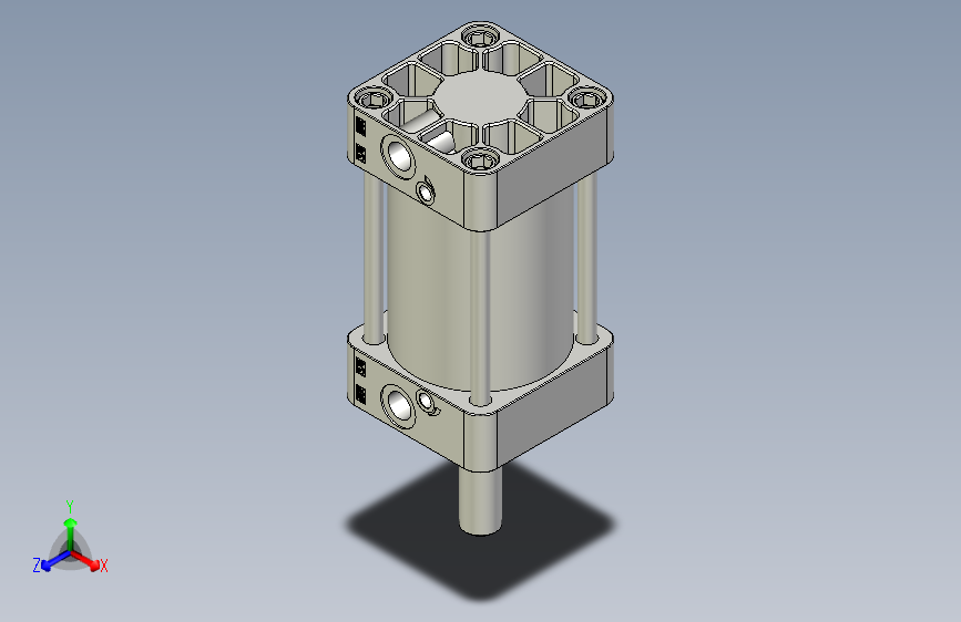 标准型气缸3D-DU80x50