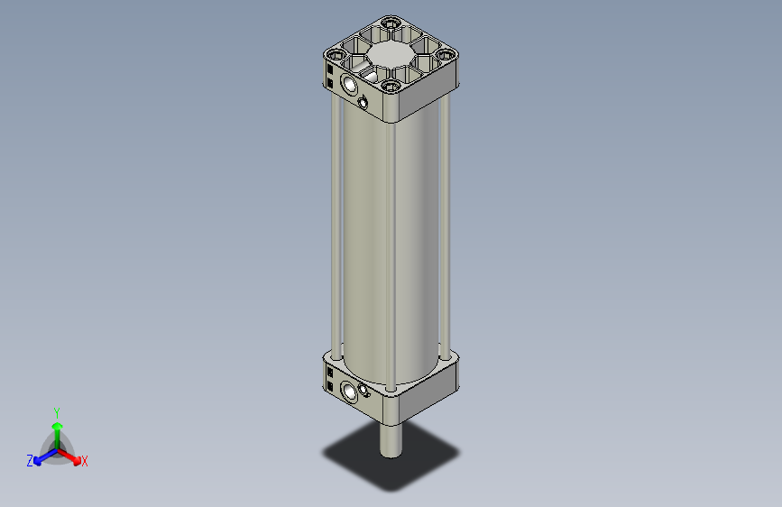 标准型气缸3D-DU80x250