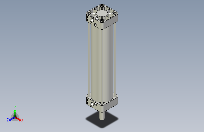 标准型气缸3D-DU80x300