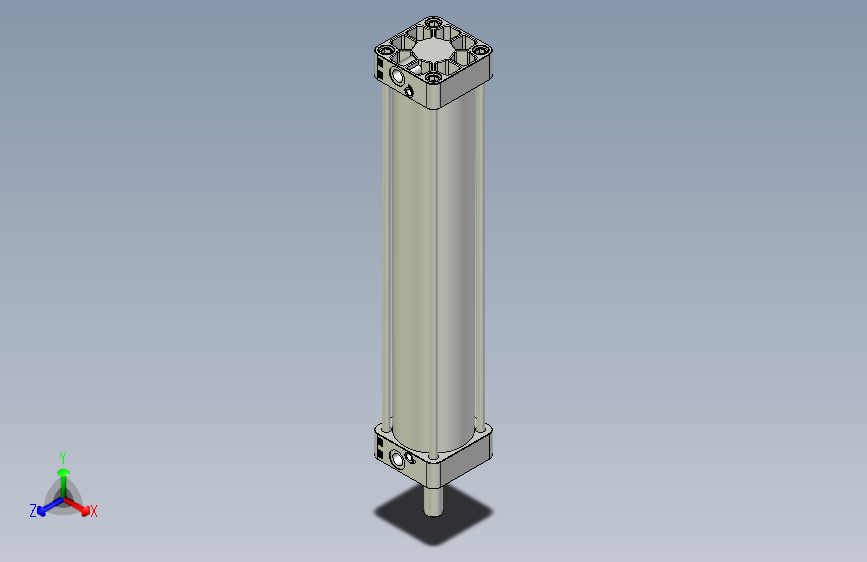 标准型气缸3D-DU80x400