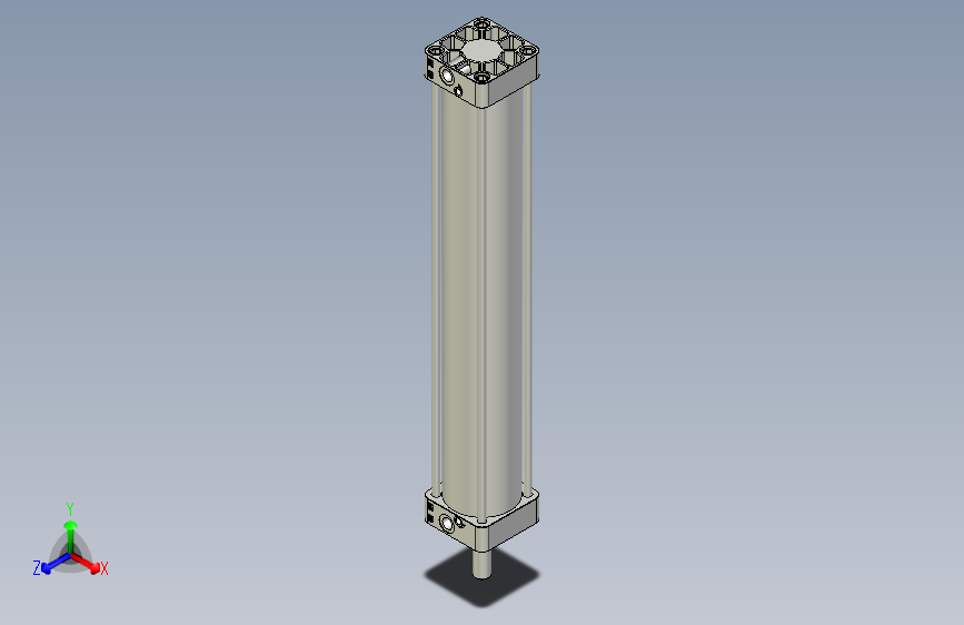 标准型气缸3D-DU80x500