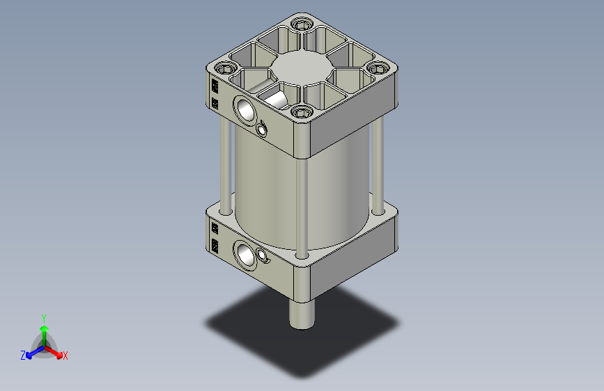 标准型气缸3D-DU100x50