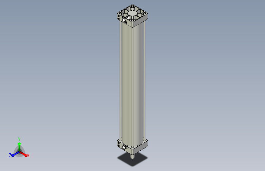 标准型气缸3D-DU100x700