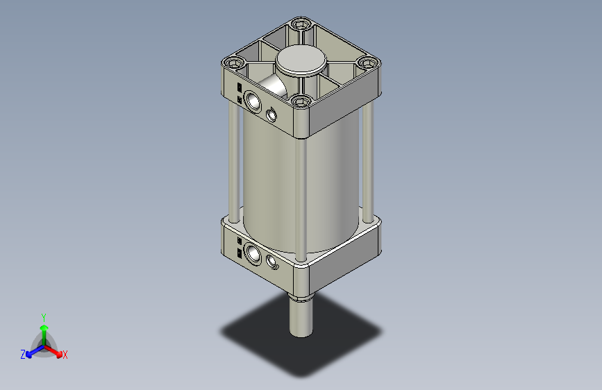 标准型气缸3D-DU125x100
