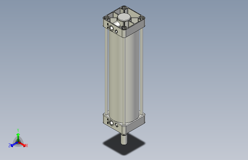 标准型气缸3D-DU125x400