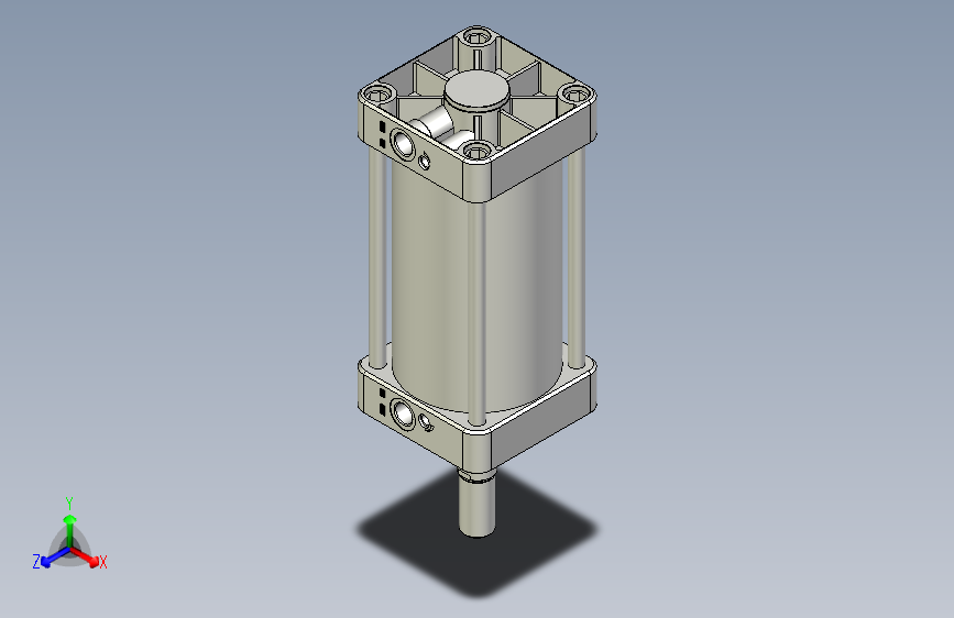 标准型气缸3D-DU160x200