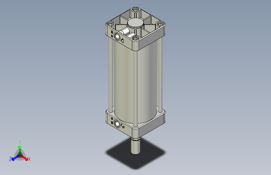 标准型气缸3D-DU160x300