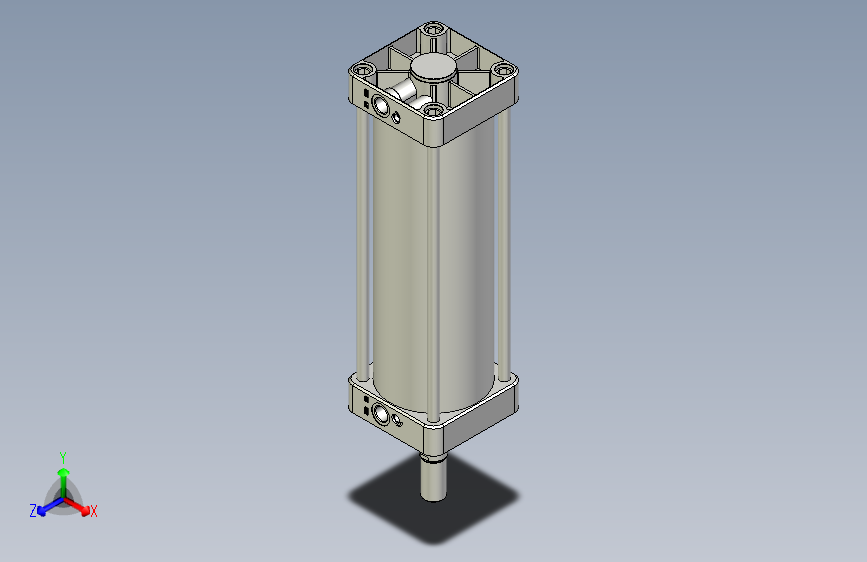 标准型气缸3D-DU160x400