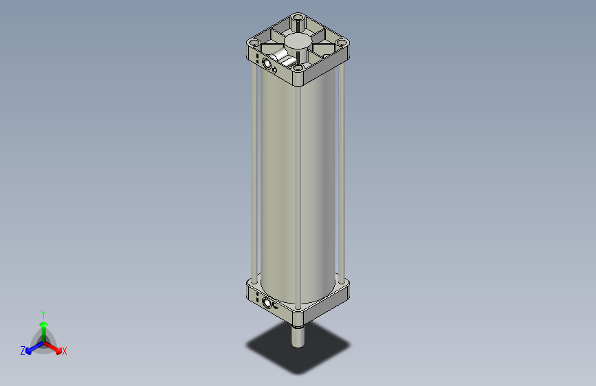 标准型气缸3D-DU200x700
