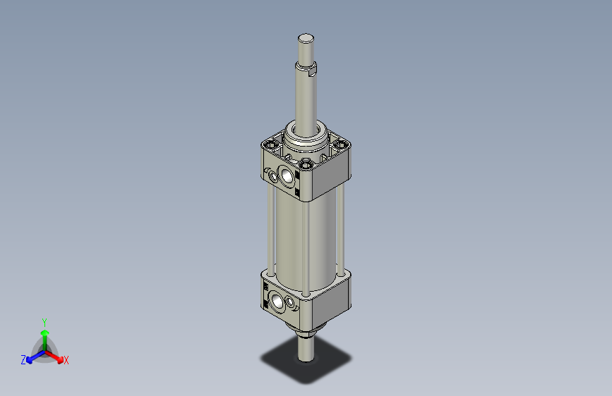 标准型气缸3D-DUD40x50