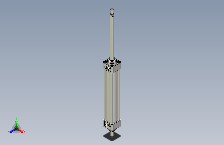 标准型气缸3D-DUD40x200