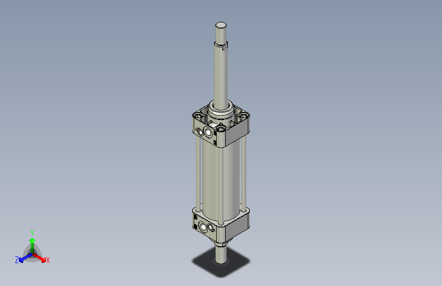 标准型气缸3D-DUD50x100