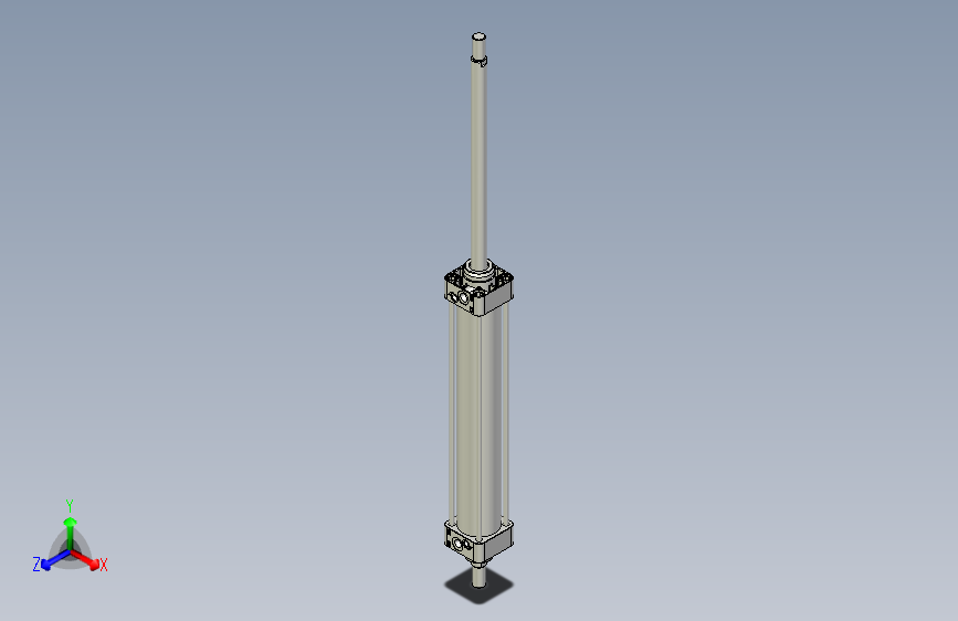 标准型气缸3D-DUD50x300