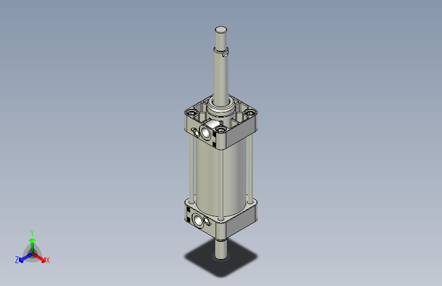 标准型气缸3D-DUD63x75