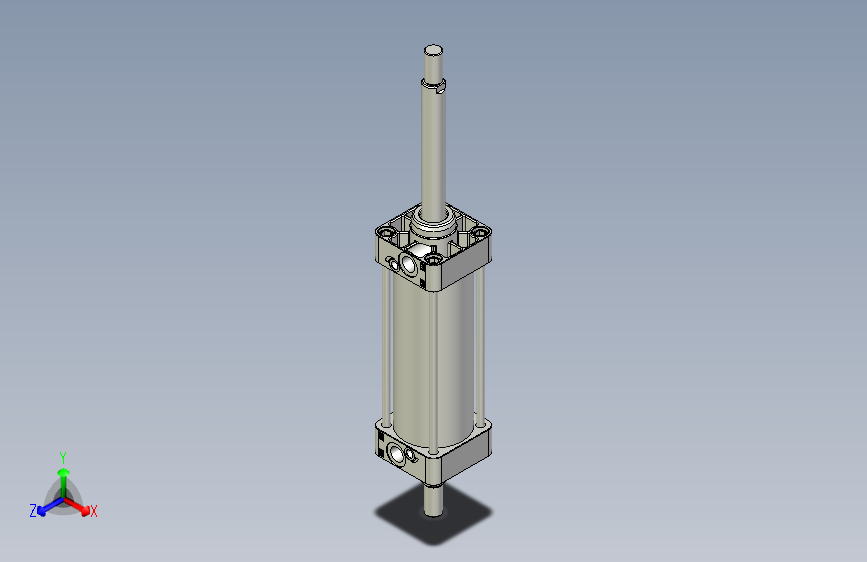 标准型气缸3D-DUD63x125