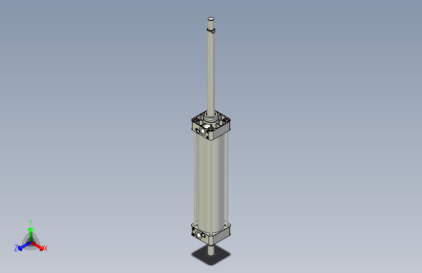 标准型气缸3D-DUD63x250