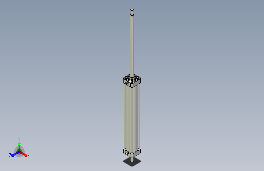 标准型气缸3D-DUD80x500