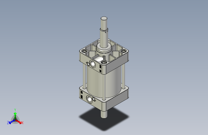 标准型气缸3D-DUD100x50