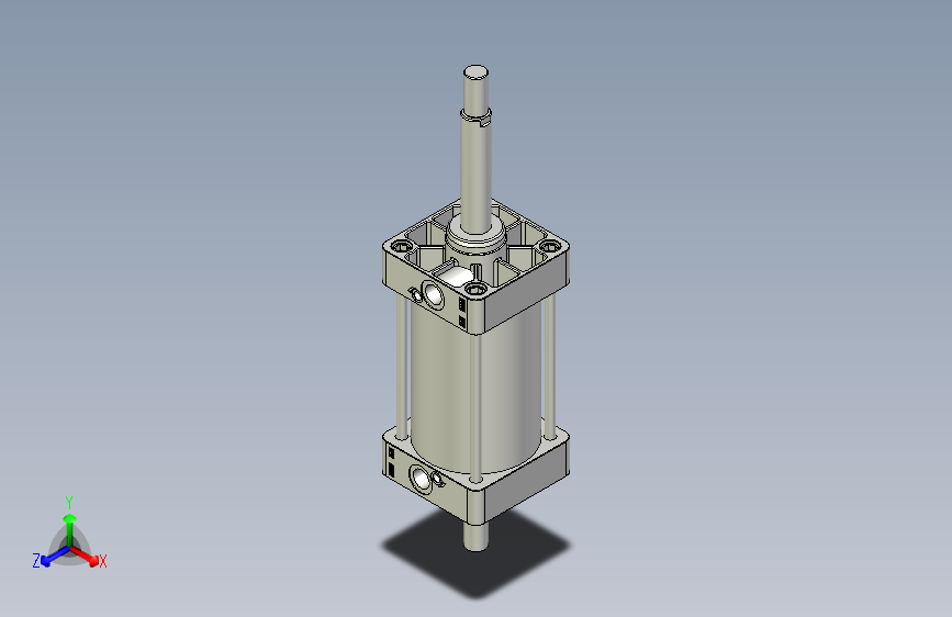 标准型气缸3D-DUD100x100