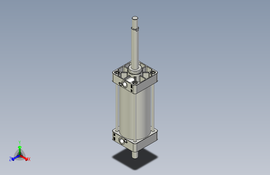 标准型气缸3D-DUD100x150