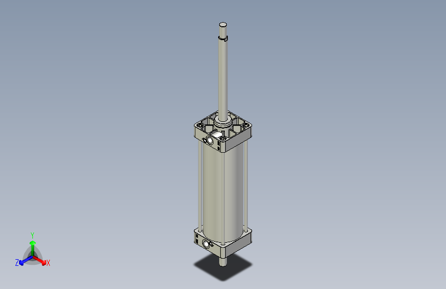 标准型气缸3D-DUD100x250