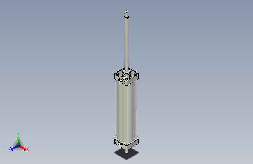 标准型气缸3D-DUD100x400