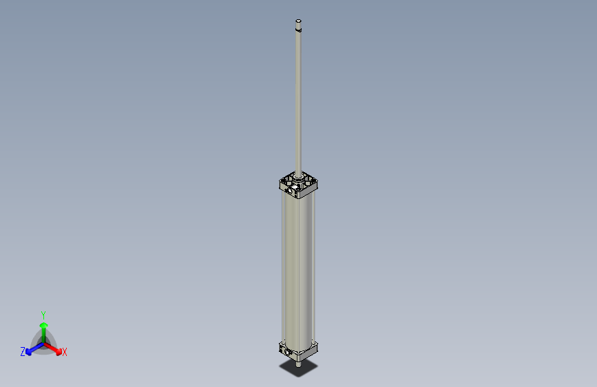 标准型气缸3D-DUD100x700