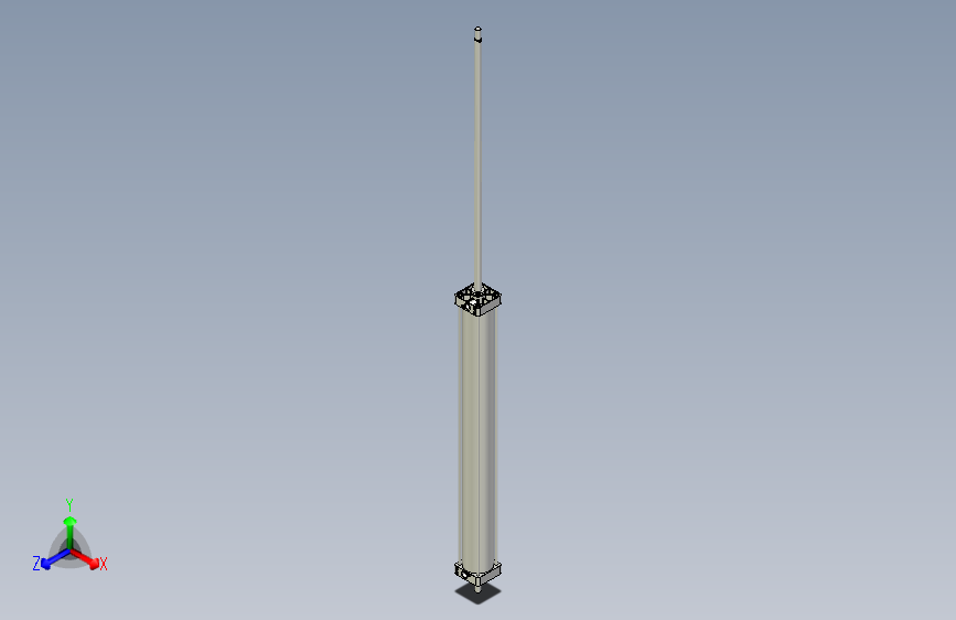 标准型气缸3D-DUD100x1000