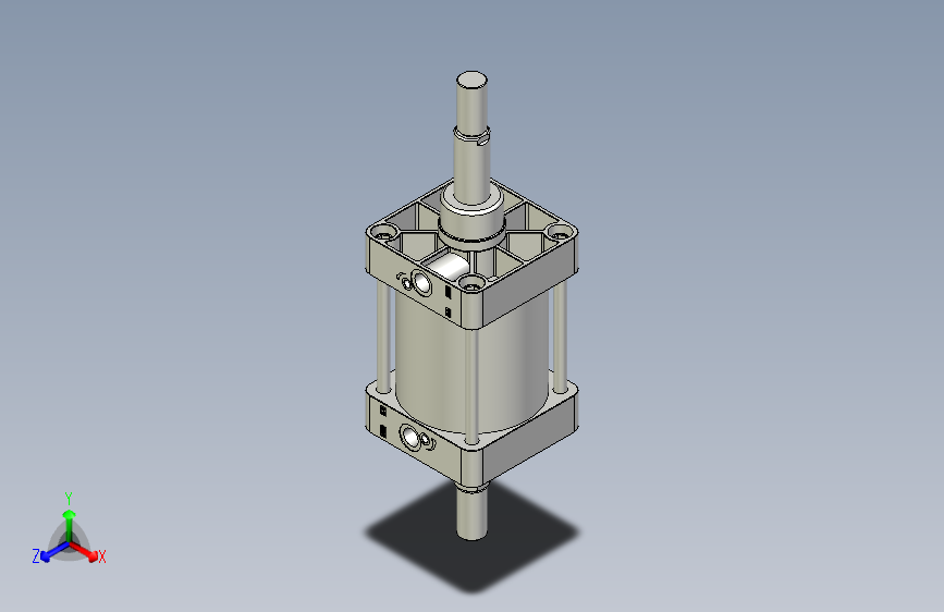 标准型气缸3D-DUD125x50