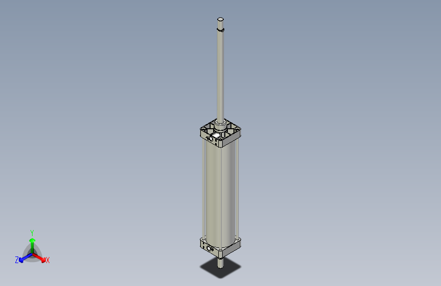 标准型气缸3D-DUD125x500