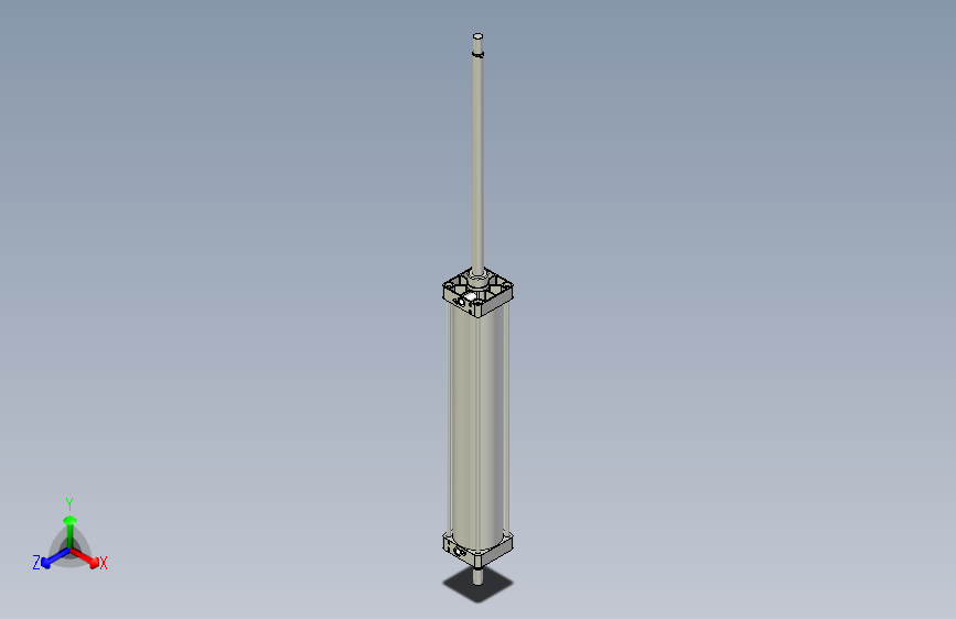 标准型气缸3D-DUD125x700