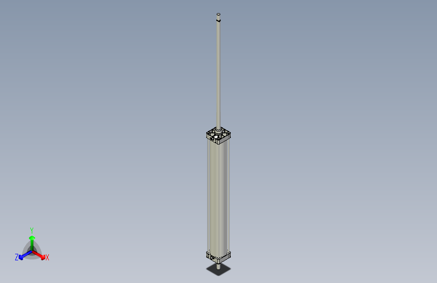 标准型气缸3D-DUD125x1000