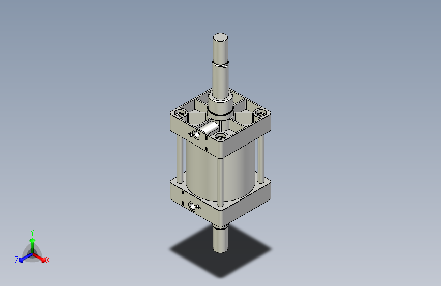标准型气缸3D-DUD160x75