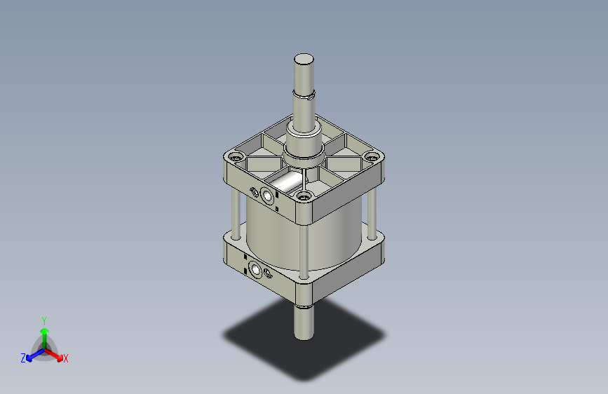 标准型气缸3D-DUD200x50
