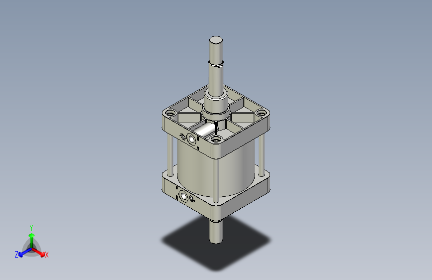 标准型气缸3D-DUD200x75
