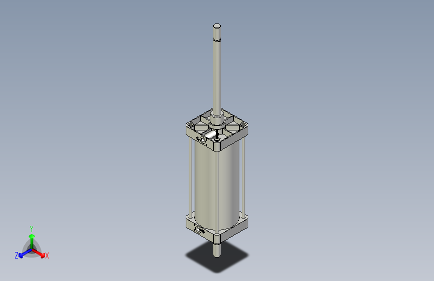 标准型气缸3D-DUD200x400
