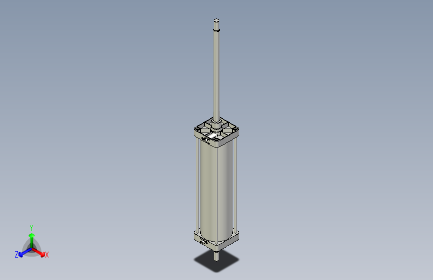 标准型气缸3D-DUD200x700