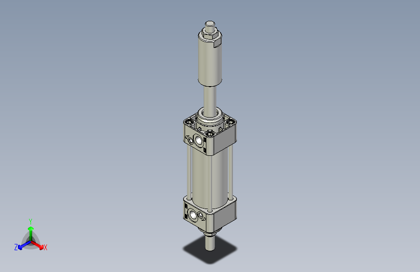 标准型气缸3D-DUL40x75