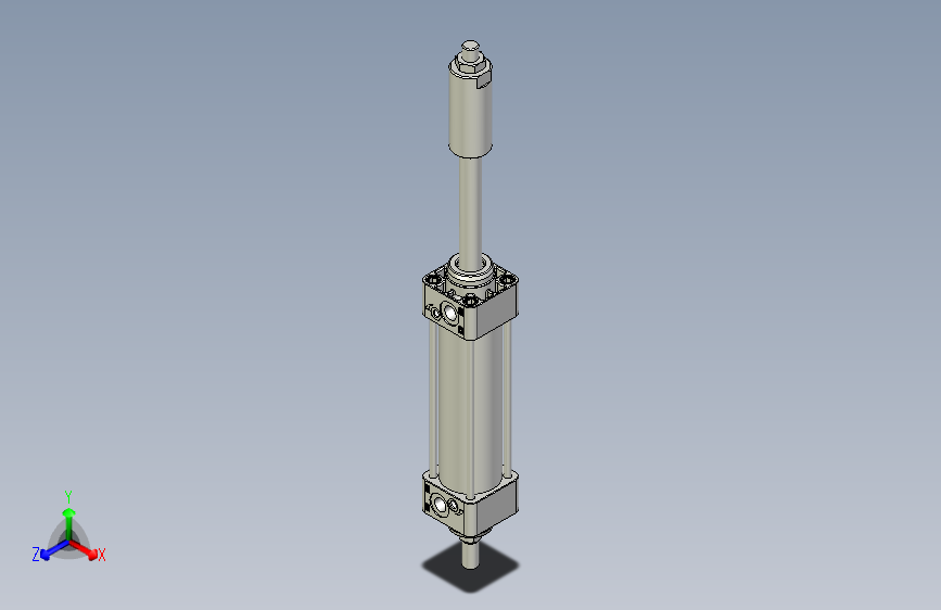 标准型气缸3D-DUL40x100