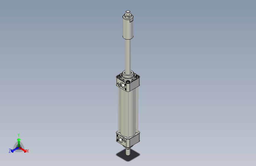 标准型气缸3D-DUL40x125
