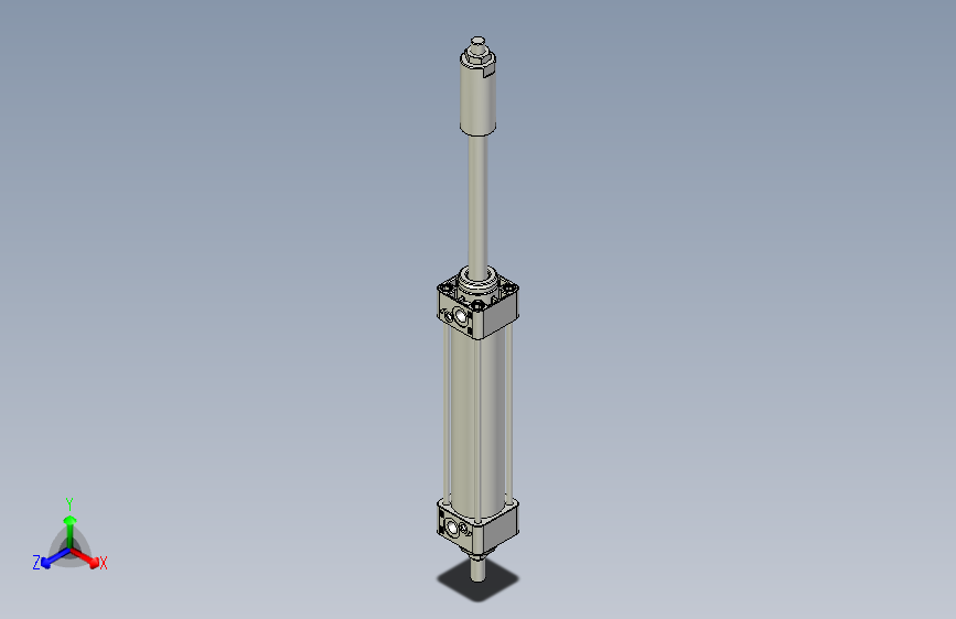 标准型气缸3D-DUL40x150