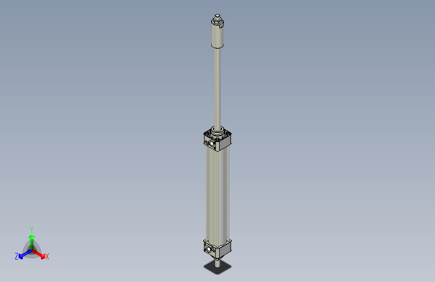 标准型气缸3D-DUL40x250