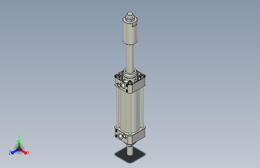 标准型气缸3D-DUL50x100
