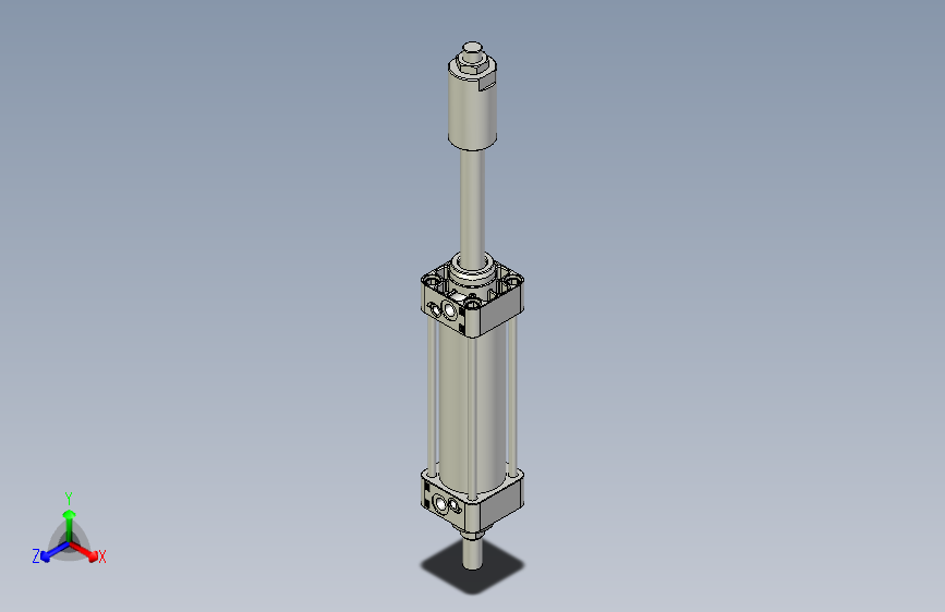 标准型气缸3D-DUL50x125