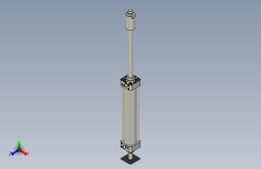 标准型气缸3D-DUL50x250