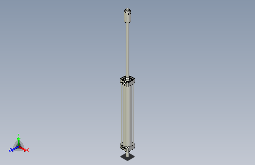 标准型气缸3D-DUL50x400