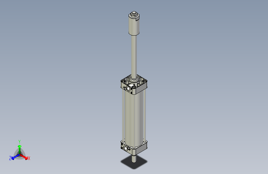 标准型气缸3D-DUL63x200