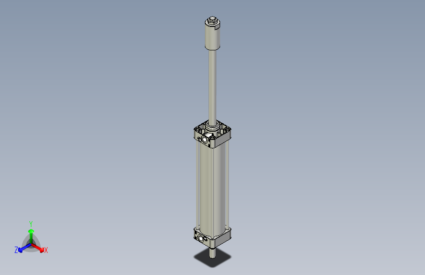 标准型气缸3D-DUL63x250