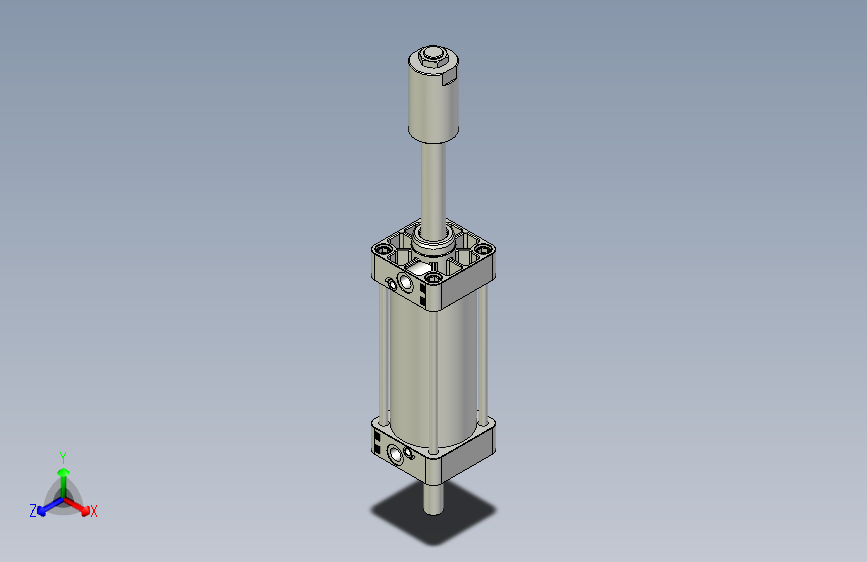 标准型气缸3D-DUL80x125
