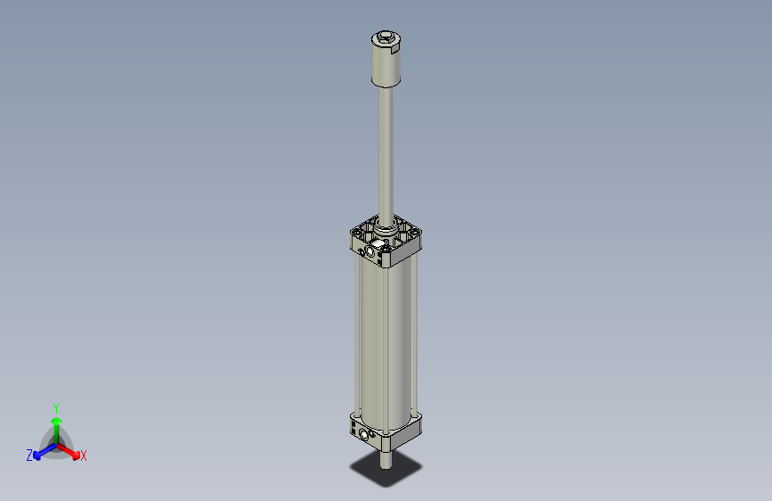 标准型气缸3D-DUL80x300